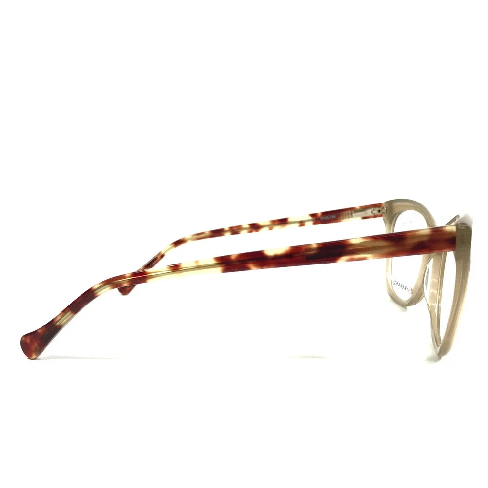 Lucky Brand Eyeglasses Frames D203 BROWN Tortoise Cat Eye Full Rim 53-20-140